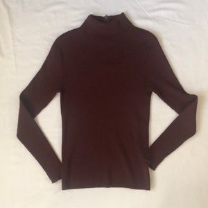 Vintage Pendleton Brown Turtleneck Top